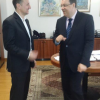 ŽUPAN I NJEGOV ZAMJENIK NA SASTANKU S PREDSJEDNIKOM UPRAVE HRVATSKE ELEKTROPRIVREDE