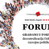 Građani u središtu foruma o decentralizaciji i lokalnim razvojnim politikama