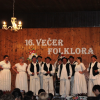 16. Večer folklora u Palešniku